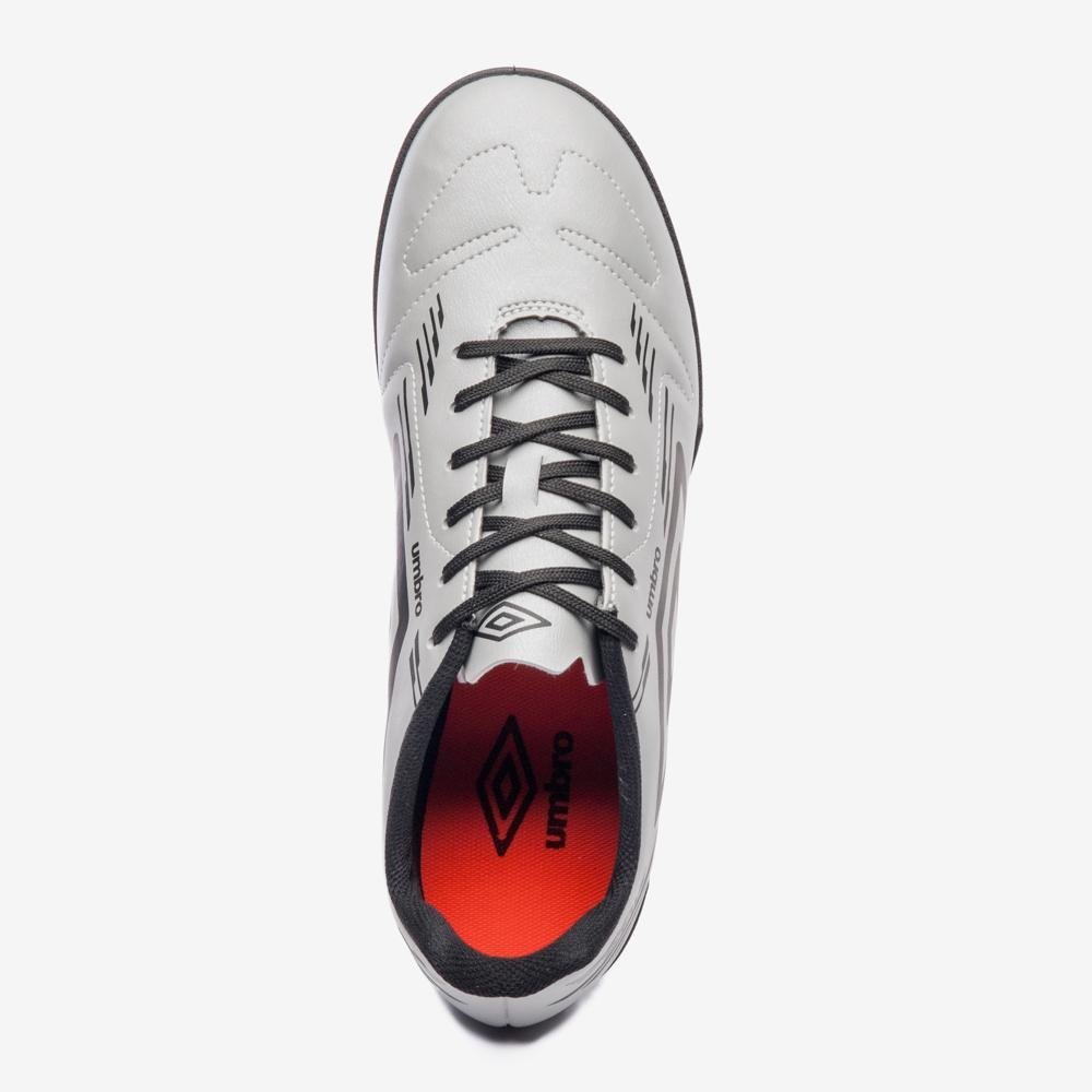 Chuteira Society Umbro Brave Cinza 4