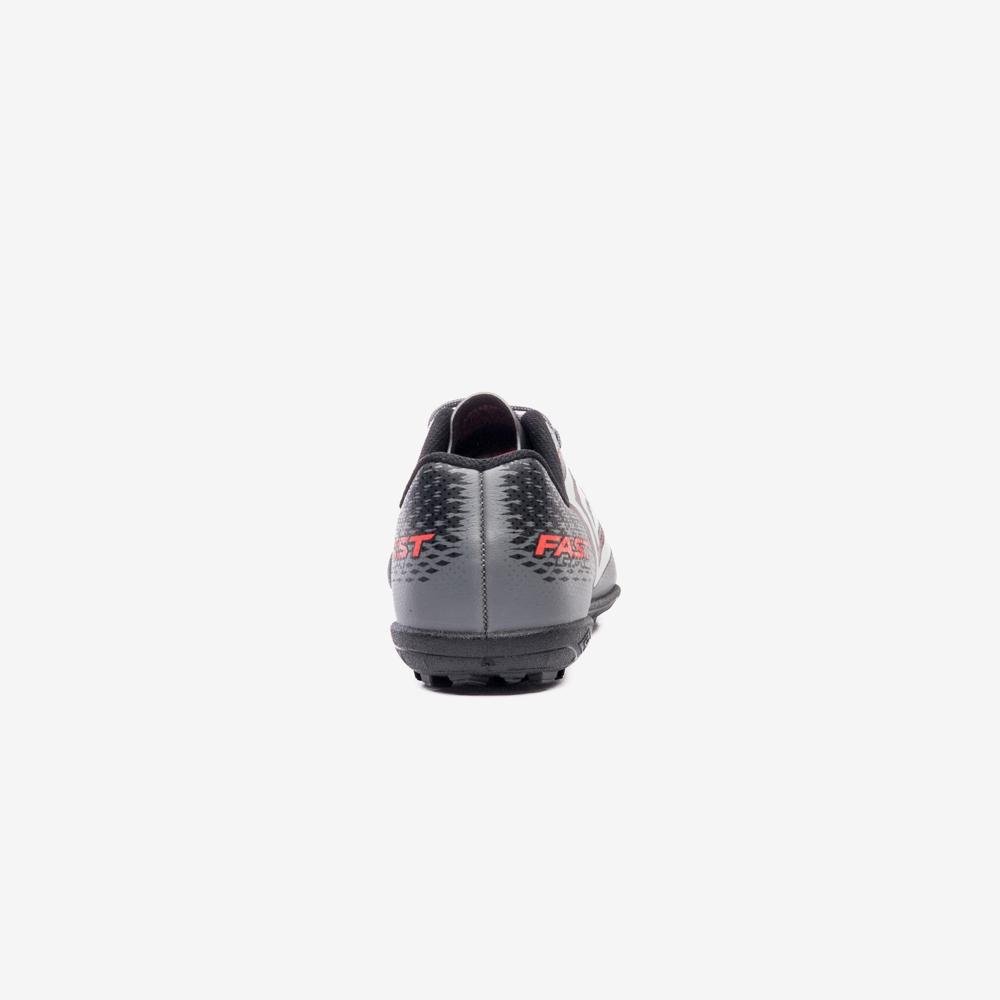 Chuteira Society Umbro Fast II Jr Cinza 6