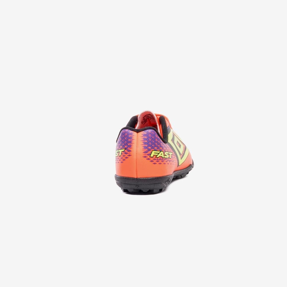Chuteira Society Umbro Fast II Jr Laranja 6