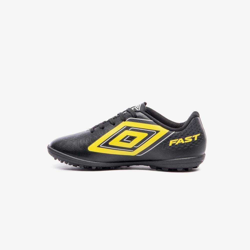 Chuteira Society Umbro Fast II Jr Preto 2