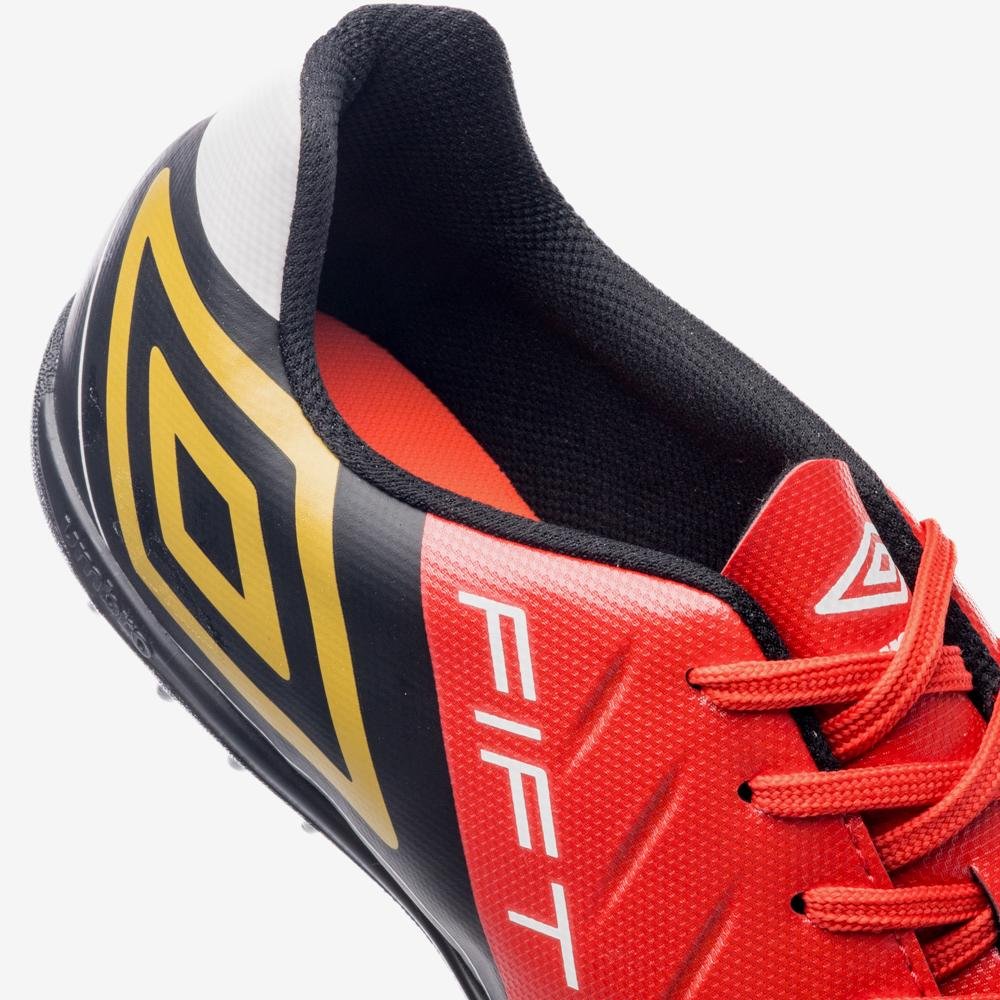 Chuteira Society Umbro Fifty Vi League Vermelho 7