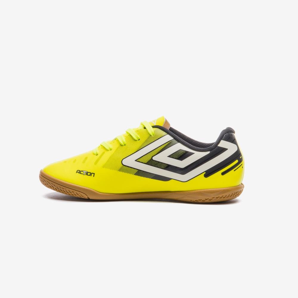 Chuteira Futsal Umbro Action Jr Amarelo 2