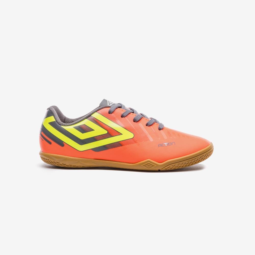 Chuteira Futsal Umbro Action Jr Laranja 1
