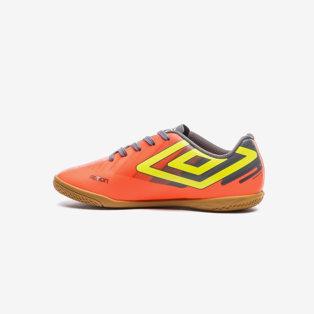 Chuteira Futsal Umbro Action Jr Laranja 2