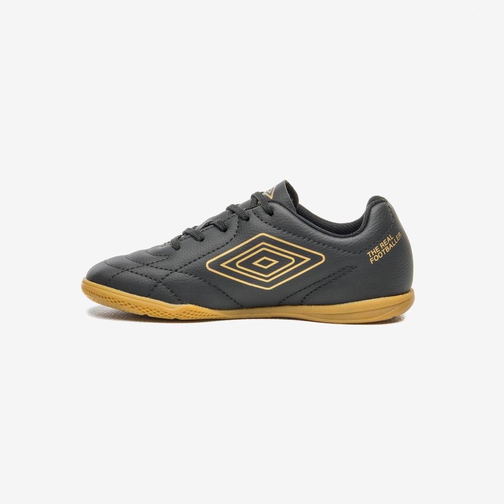 Chuteira Futsal Umbro Class Footballer Jr Preto 2