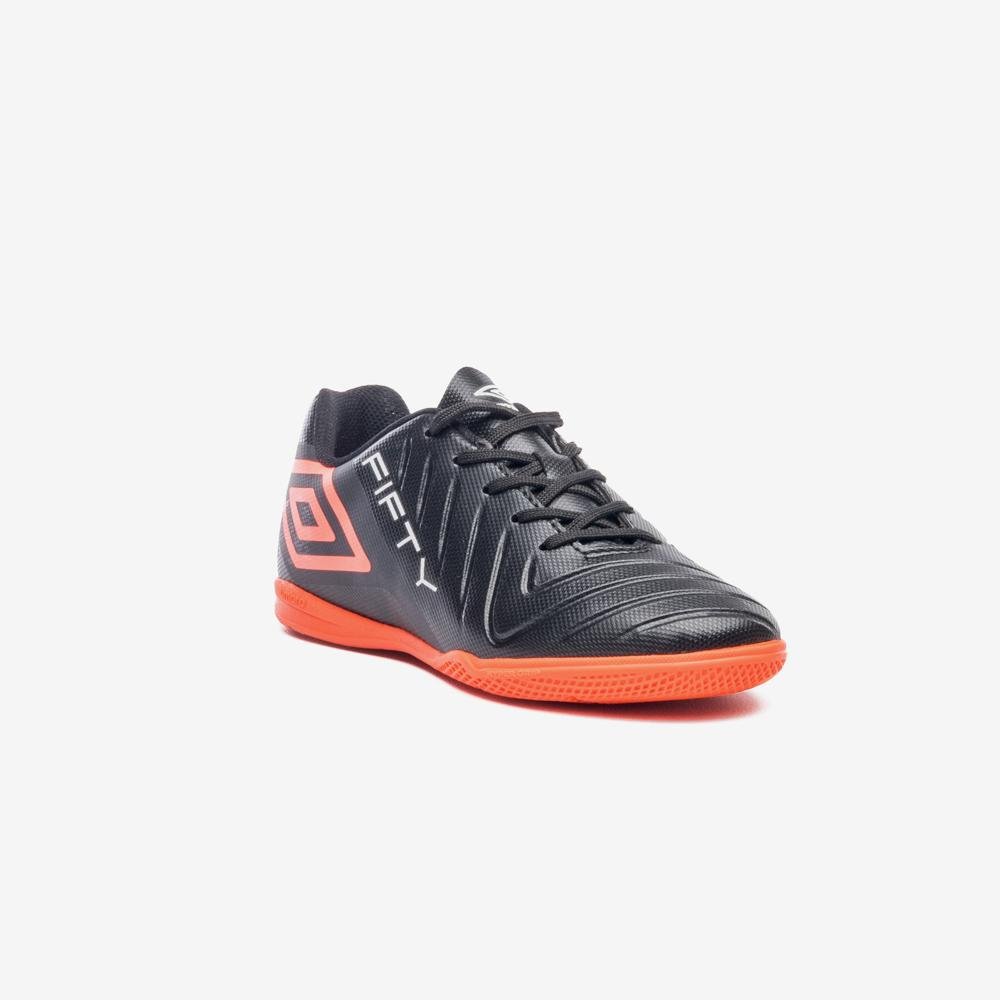 Chuteira Futsal Umbro Fifty Vi Jr Preto 3