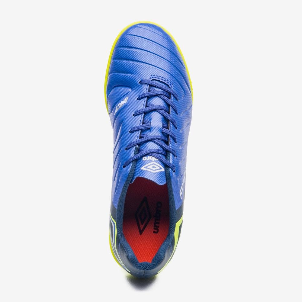 Chuteira Futsal Umbro Fifty Vi League Azul 4