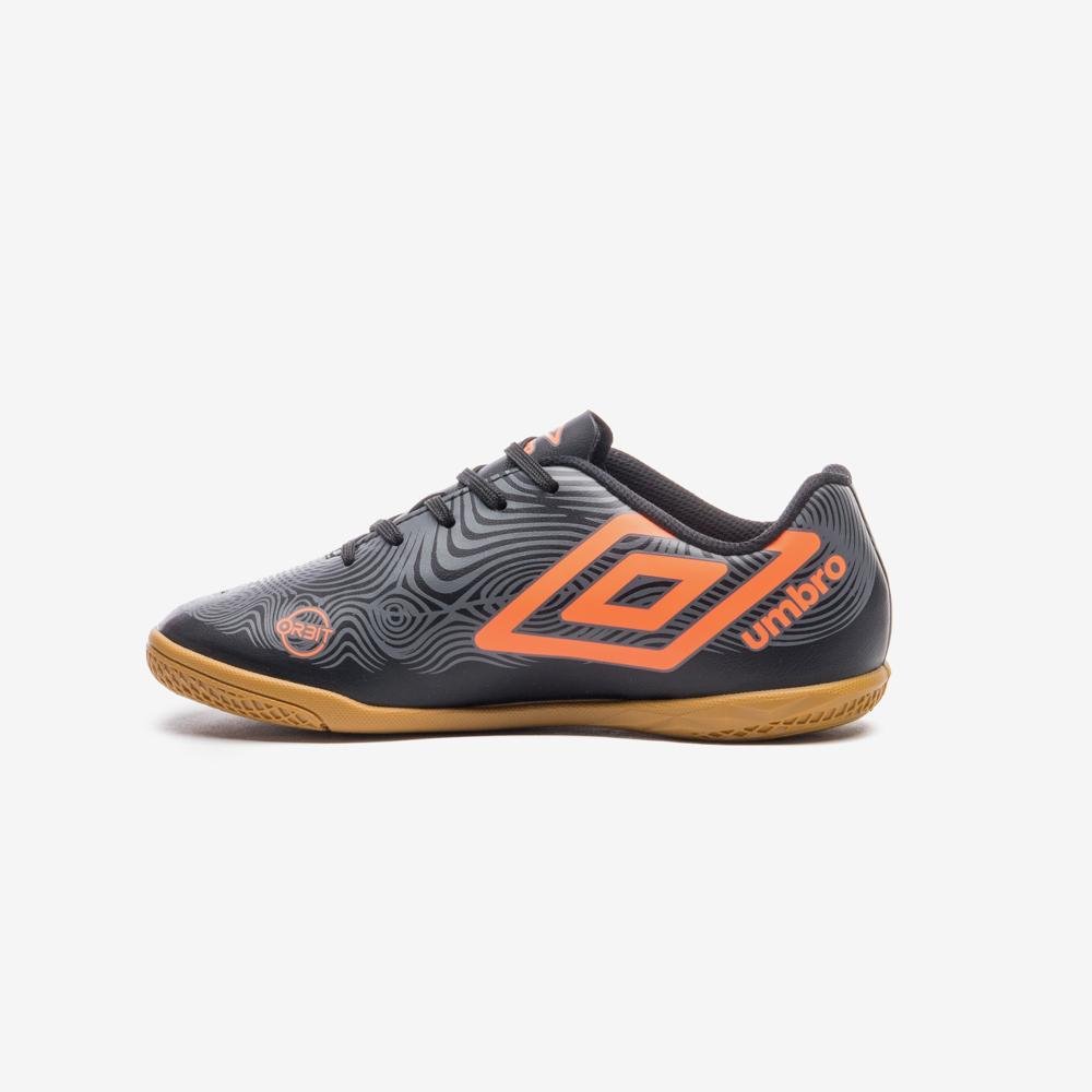 Chuteira Futsal Umbro Orbit Jr Preto 2