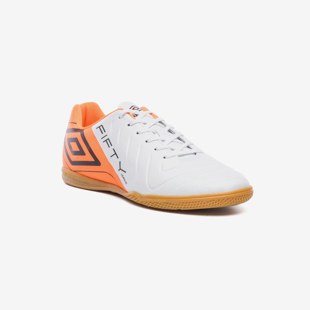 Chuteira Futsal Umbro Fifty Vi League Branco 3