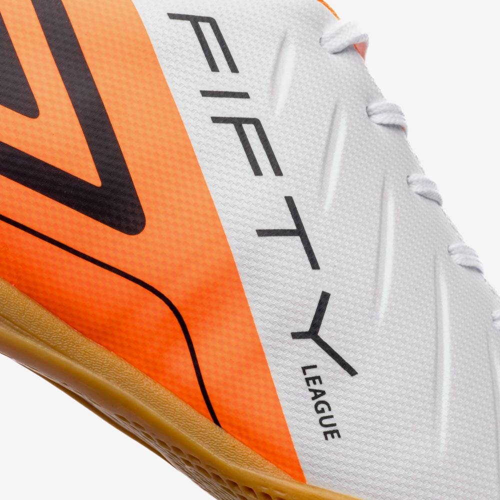 Chuteira Futsal Umbro Fifty Vi League Branco 7