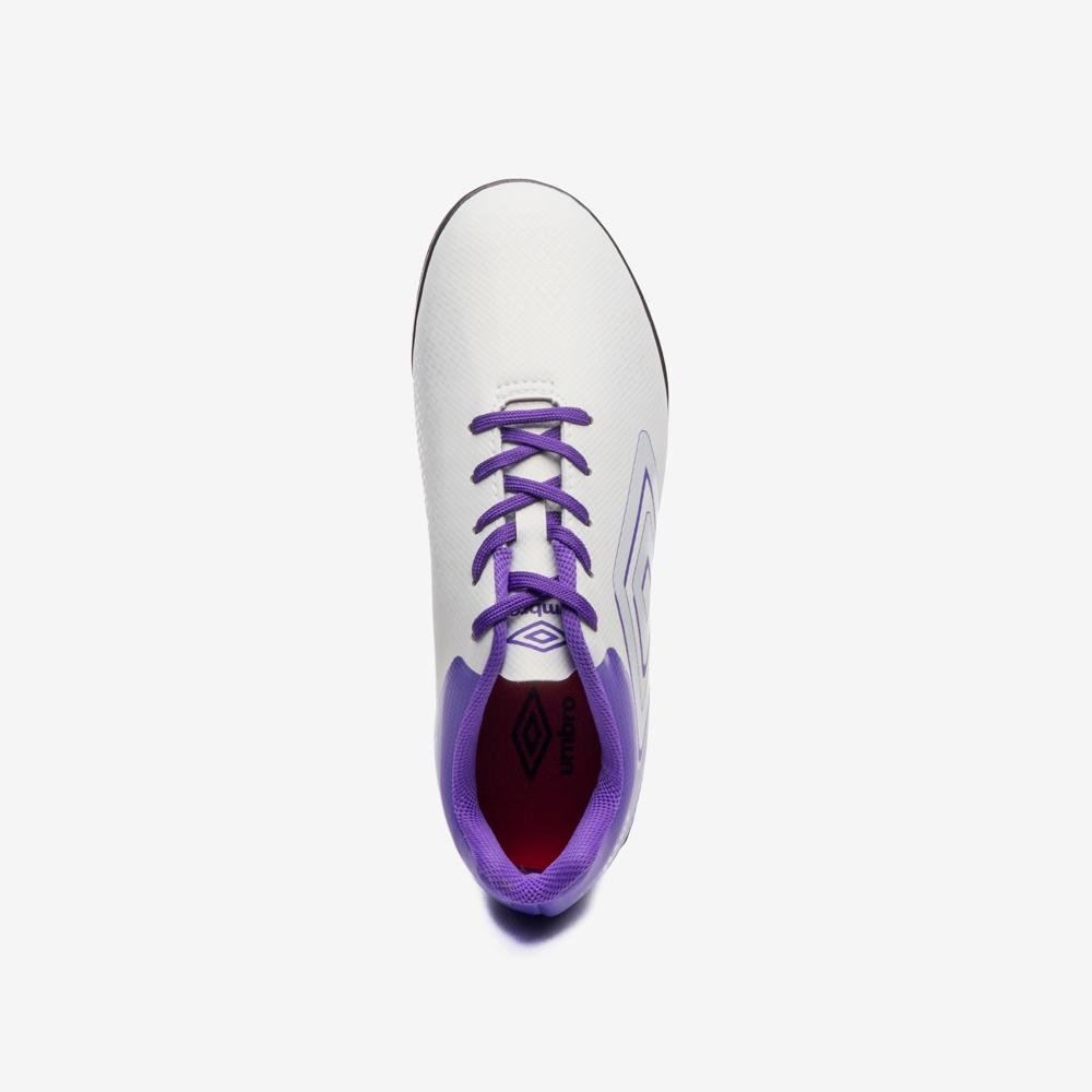 Chuteira Society Umbro Adamant Top Speed Jr Branco 4