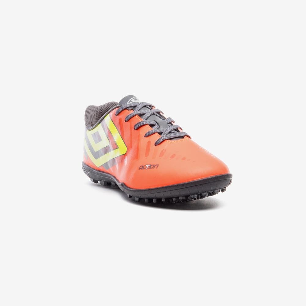 Chuteira Society Umbro Action Laranja 3