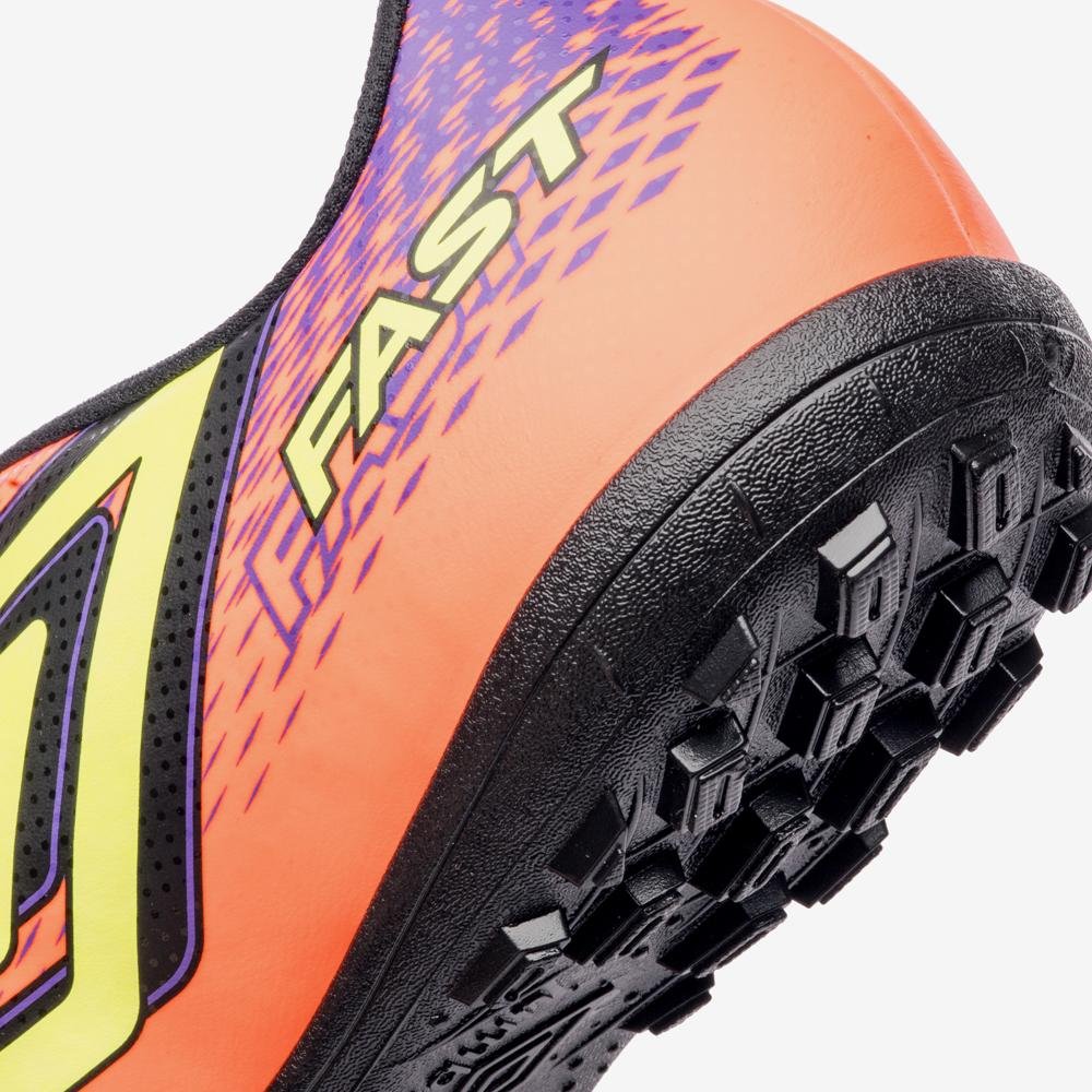 Chuteira Society Umbro Fast Ii Laranja 8