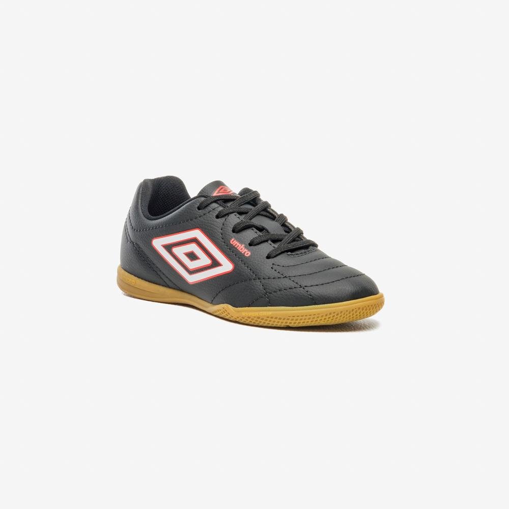 Chuteira Futsal Umbro Class Footballer Jr Cinza 3