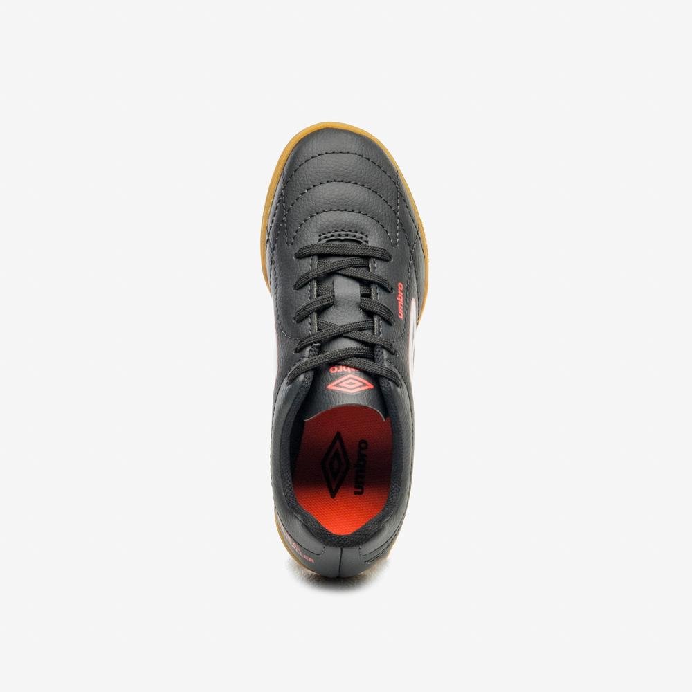 Chuteira Futsal Umbro Class Footballer Jr Cinza 4