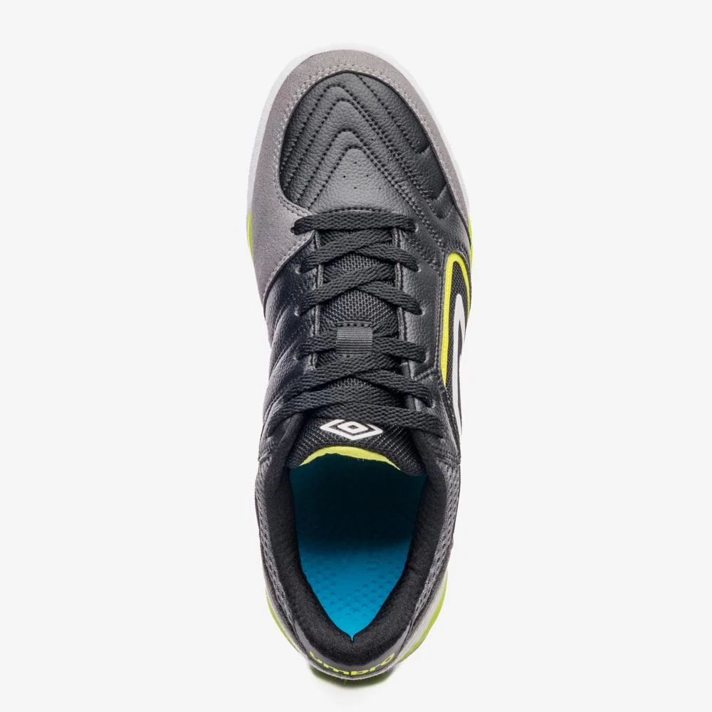 Chuteira Futsal Umbro Pro Challenge Uptake Preto/Branco/Amarelo 4