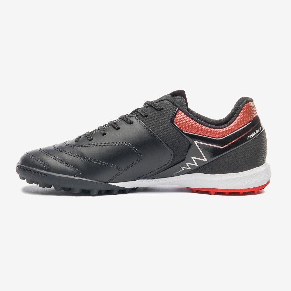 Chuteira Society Umbro Adamant Master Class Premier Cinza/Laranja 2