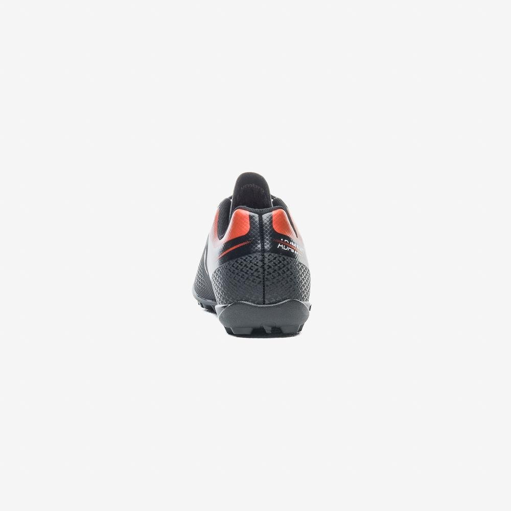 Chuteira Society Umbro Adamant Top Speed Jr Cinza/Laranja 6
