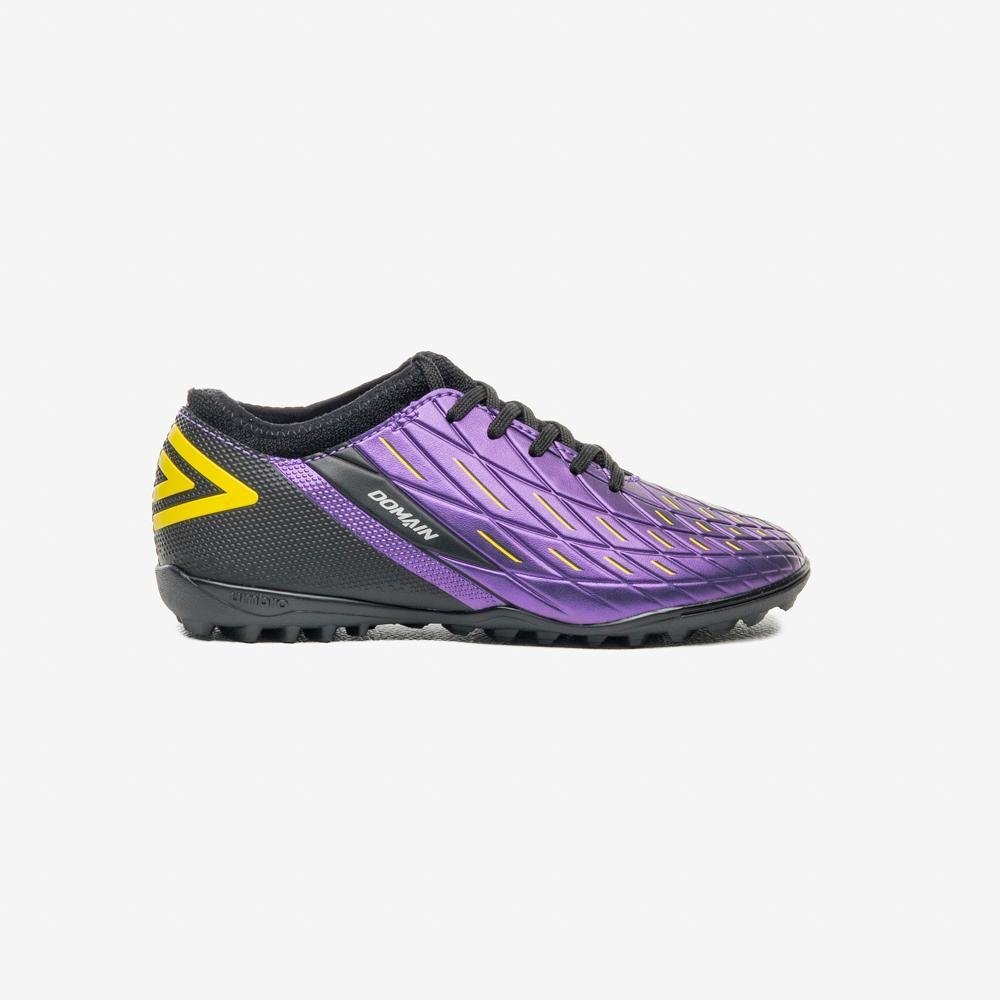 Chuteira Society Umbro Domain Jr Roxo/Preto 1