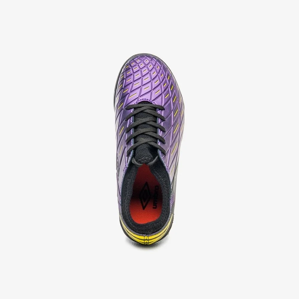 Chuteira Society Umbro Domain Jr Roxo/Preto 4