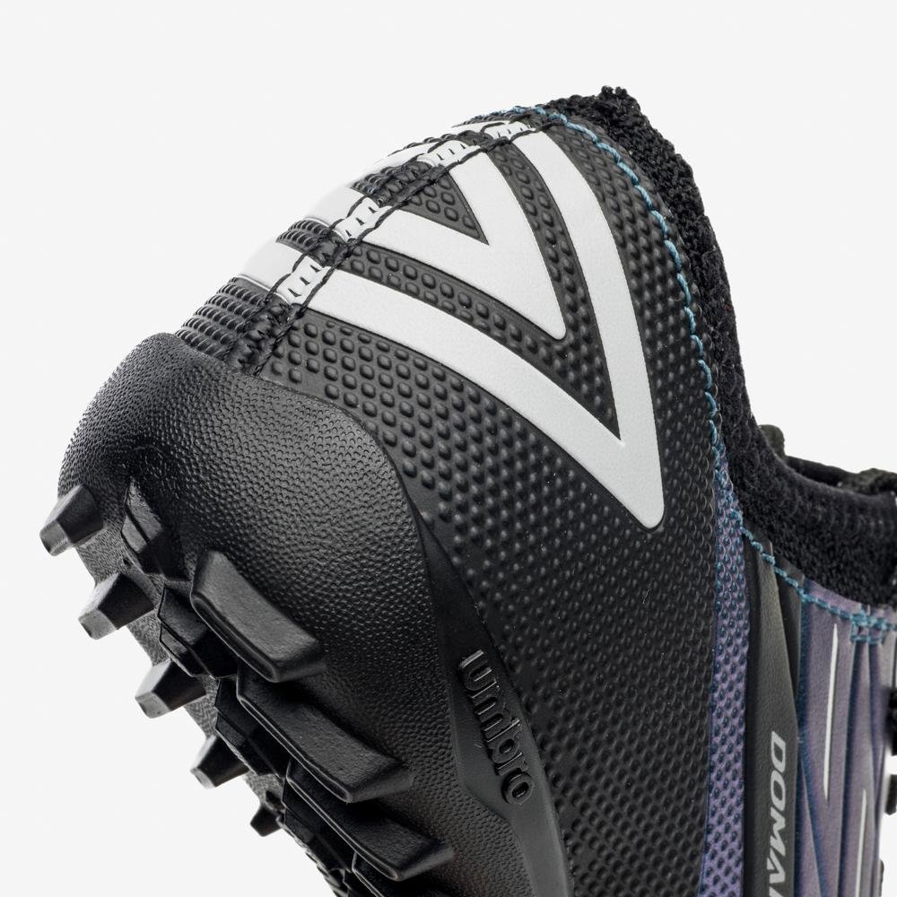 Chuteira Society Umbro Domain Jr Azul/Preto 7