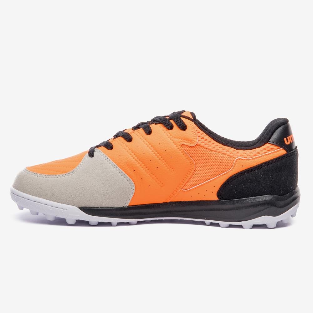 Chuteira Society Umbro Pro Challenge Uptake Laranja/Preto 2