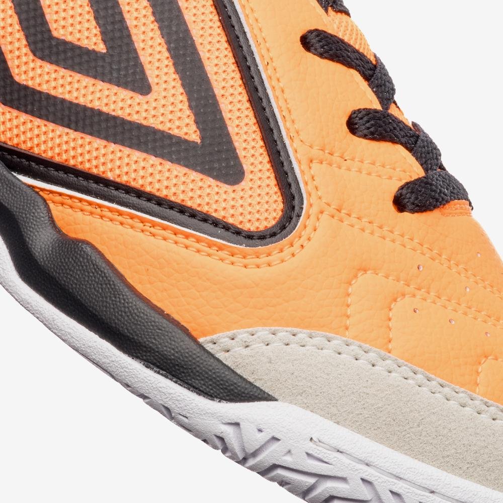 Chuteira Society Umbro Pro Challenge Uptake Laranja/Preto 9