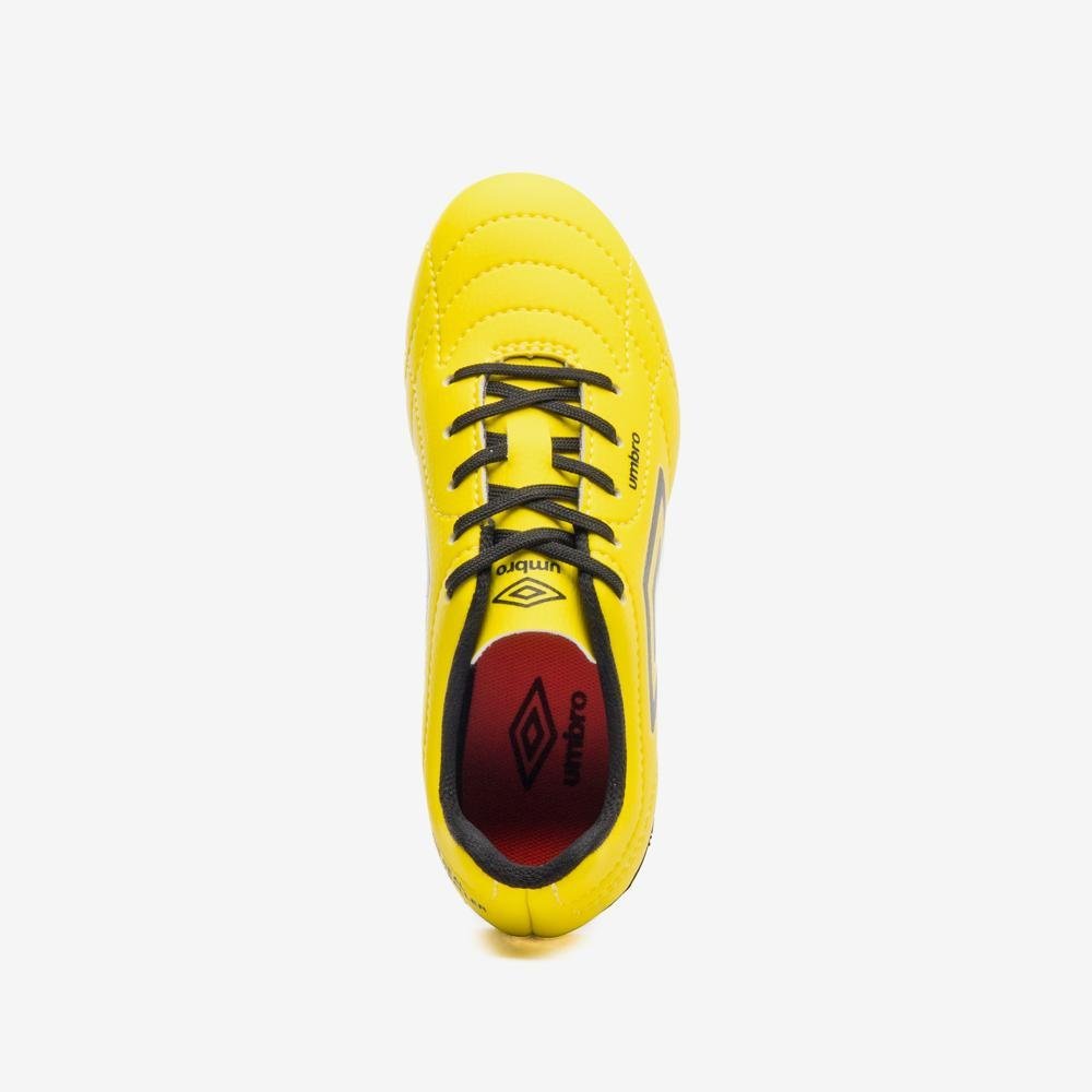 Chuteira Campo Umbro Class Footballer Jr Amarelo/Preto 4