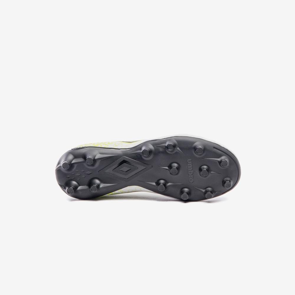 Chuteira Campo Umbro Class Neo Jr Cinza/Preto/Amarelo 5