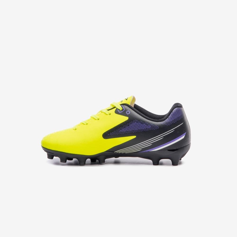 Chuteira Campo Umbro Techno II Jr Preto/Amarelo 2