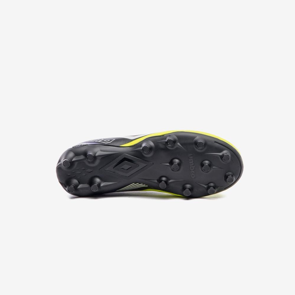 Chuteira Campo Umbro Techno II Jr Preto/Amarelo 5