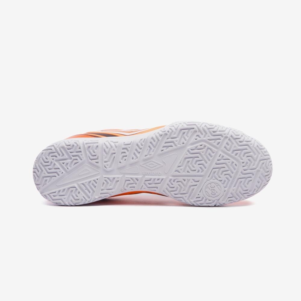 Chuteira Futsal Umbro Attak Iii Preto/Laranja 5