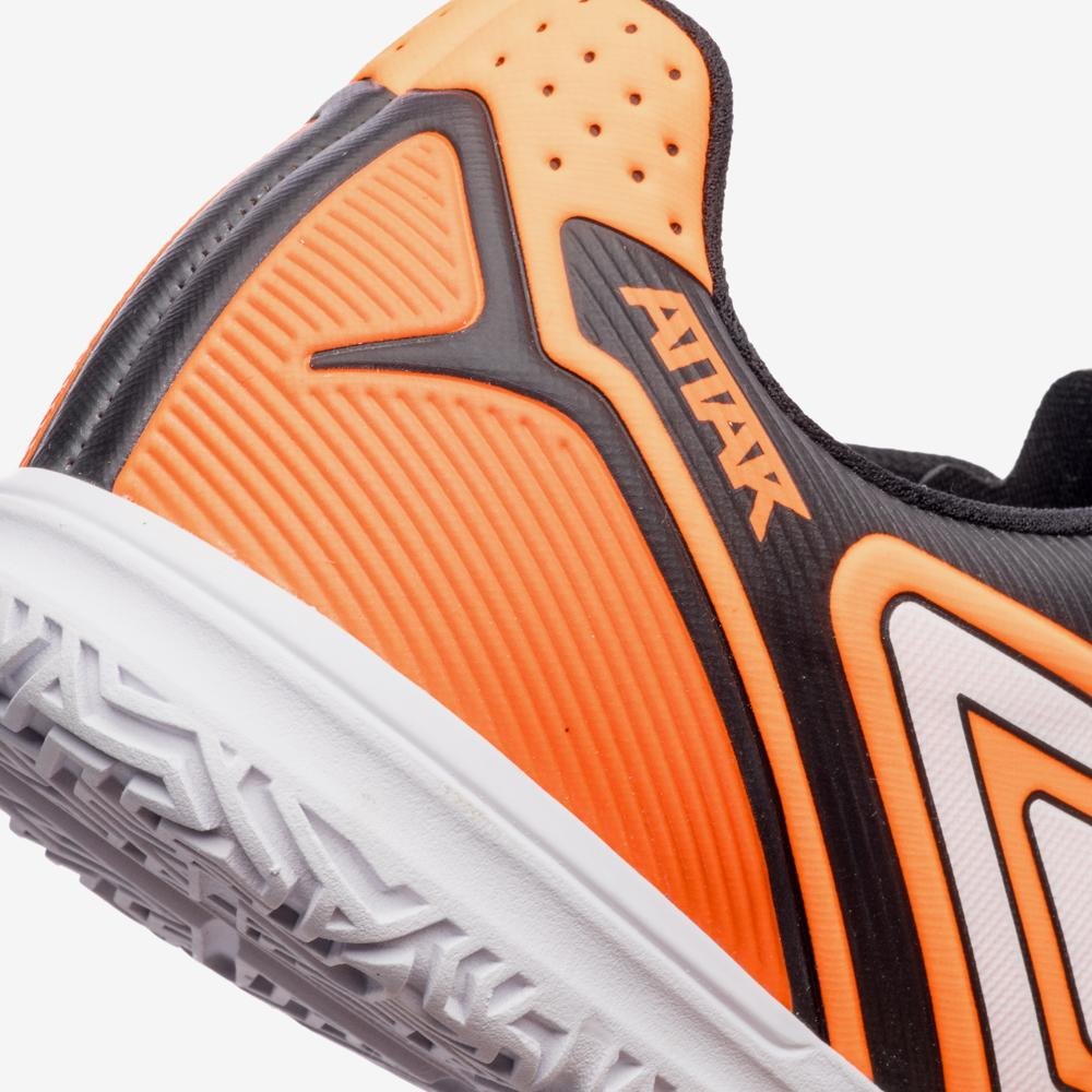 Chuteira Futsal Umbro Attak Iii Preto/Laranja 7