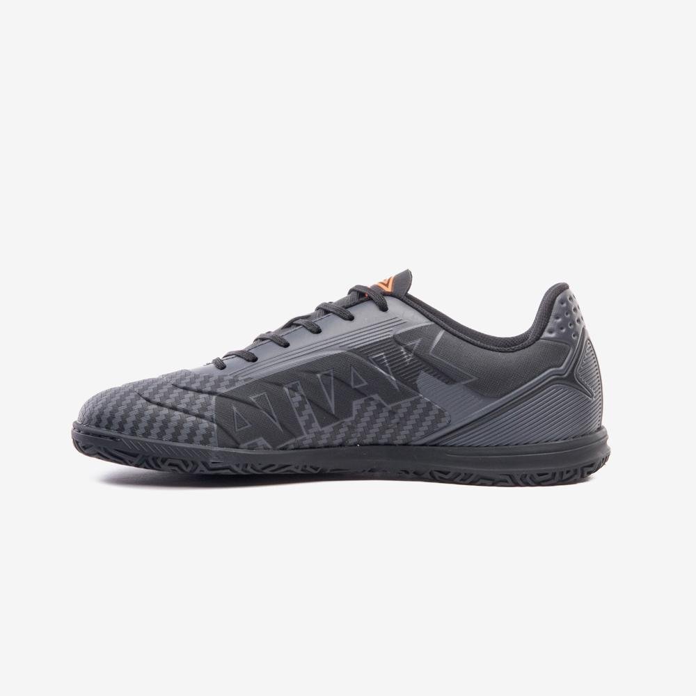 Chuteira Futsal Umbro Attak Iii Cinza/Laranja 2