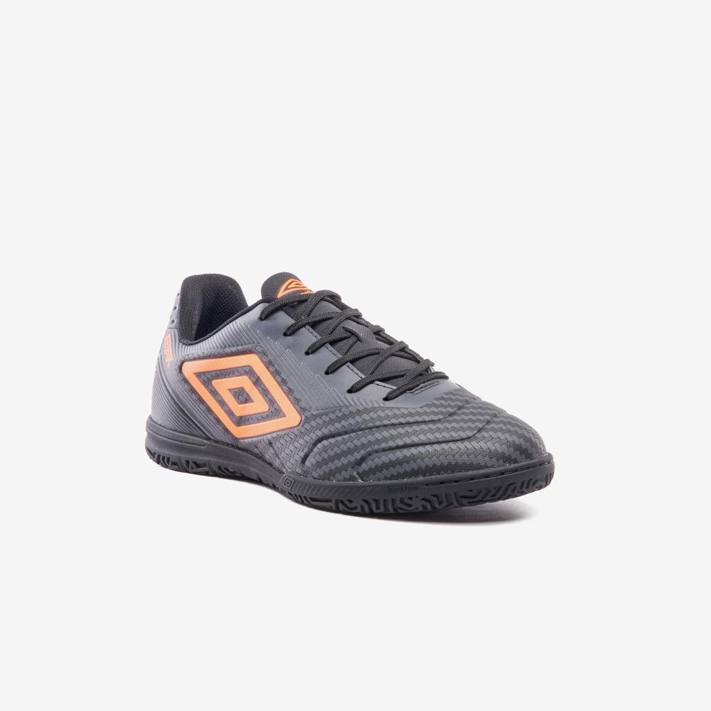 Chuteira Futsal Umbro Attak Iii Cinza/Laranja 3