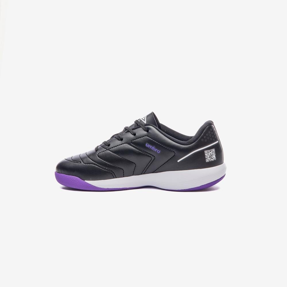 Chuteira Futsal Umbro Br Futsal Jr Preto/Roxo 2