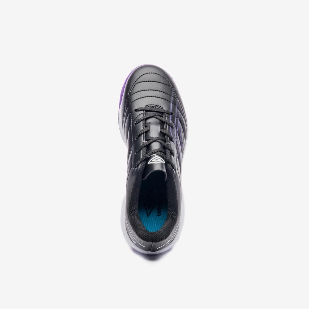 Chuteira Futsal Umbro Br Futsal Jr Preto/Roxo 4