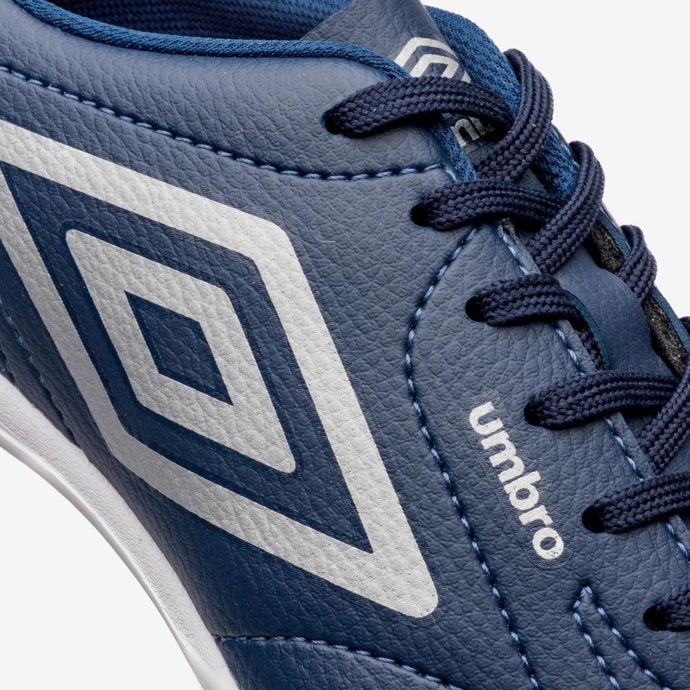 Chuteira Futsal Umbro Class Footballer Azul/Branco 7