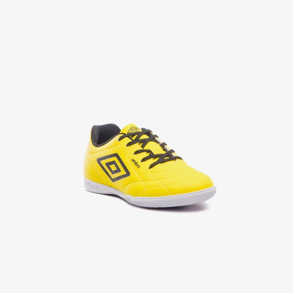 Chuteira Futsal Umbro Class Footballer Jr Amarelo/Preto 3
