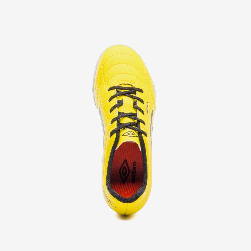 Chuteira Futsal Umbro Class Footballer Jr Amarelo/Preto 4