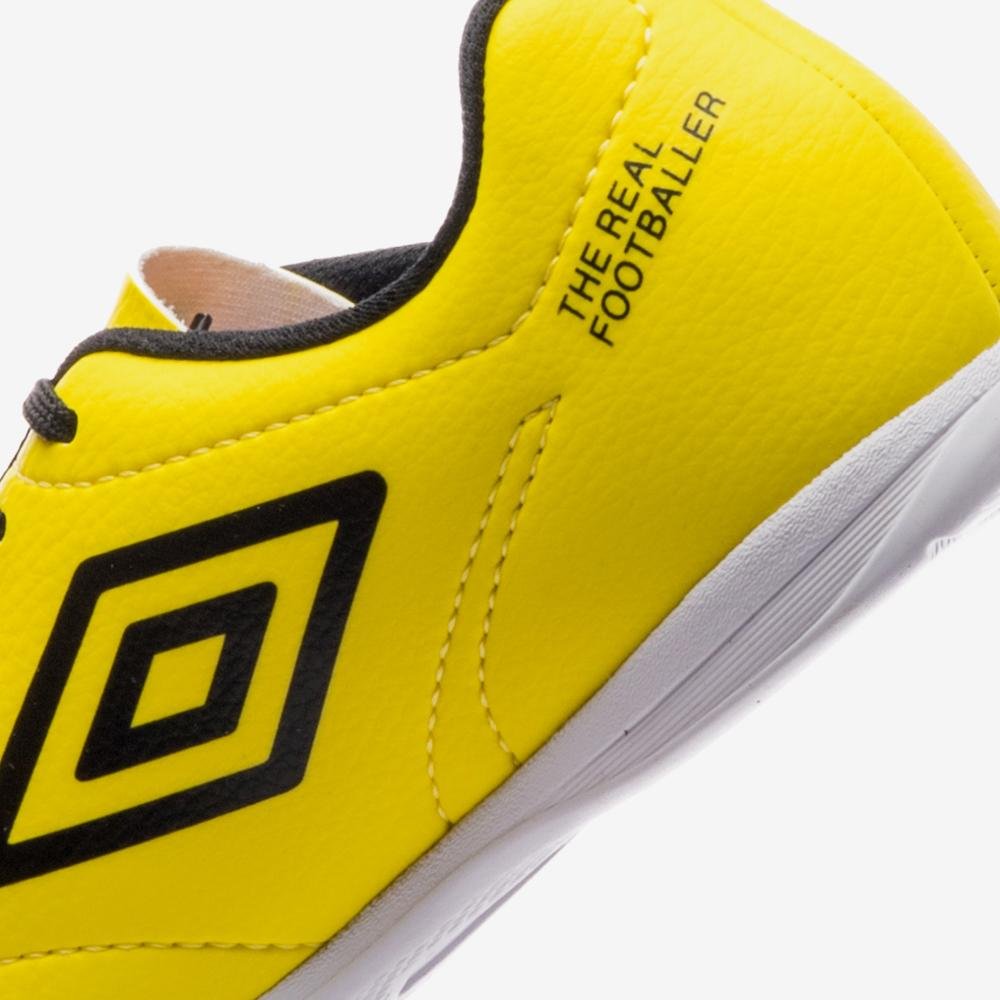Chuteira Futsal Umbro Class Footballer Jr Amarelo/Preto 7