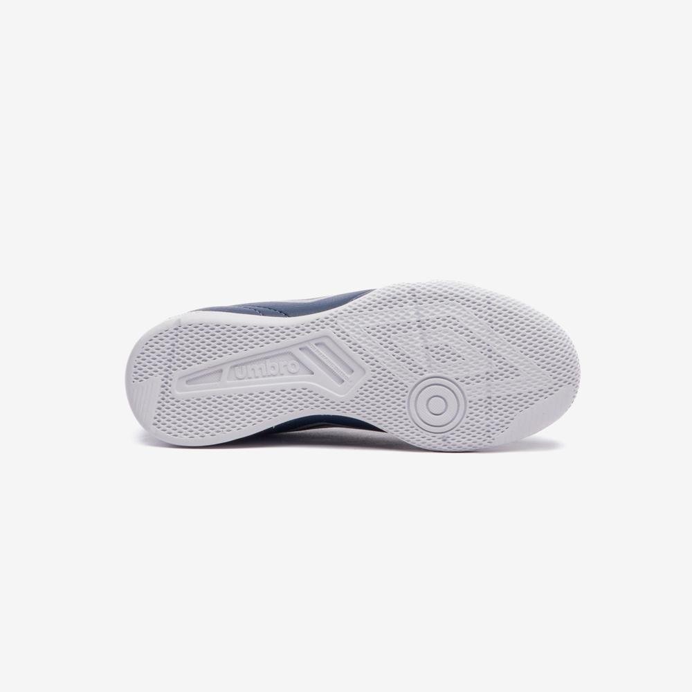 Chuteira Futsal Umbro Class Footballer Jr Azul/Branco 5