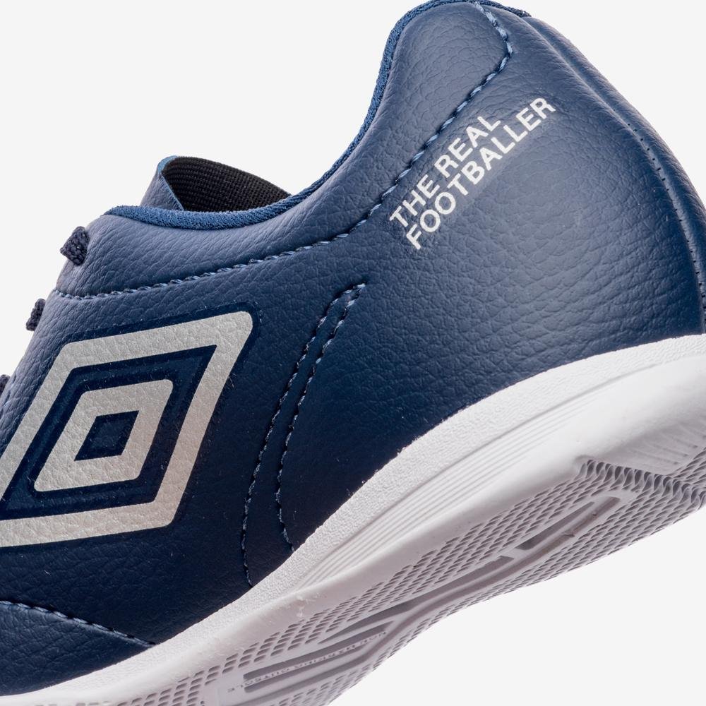 Chuteira Futsal Umbro Class Footballer Jr Azul/Branco 7