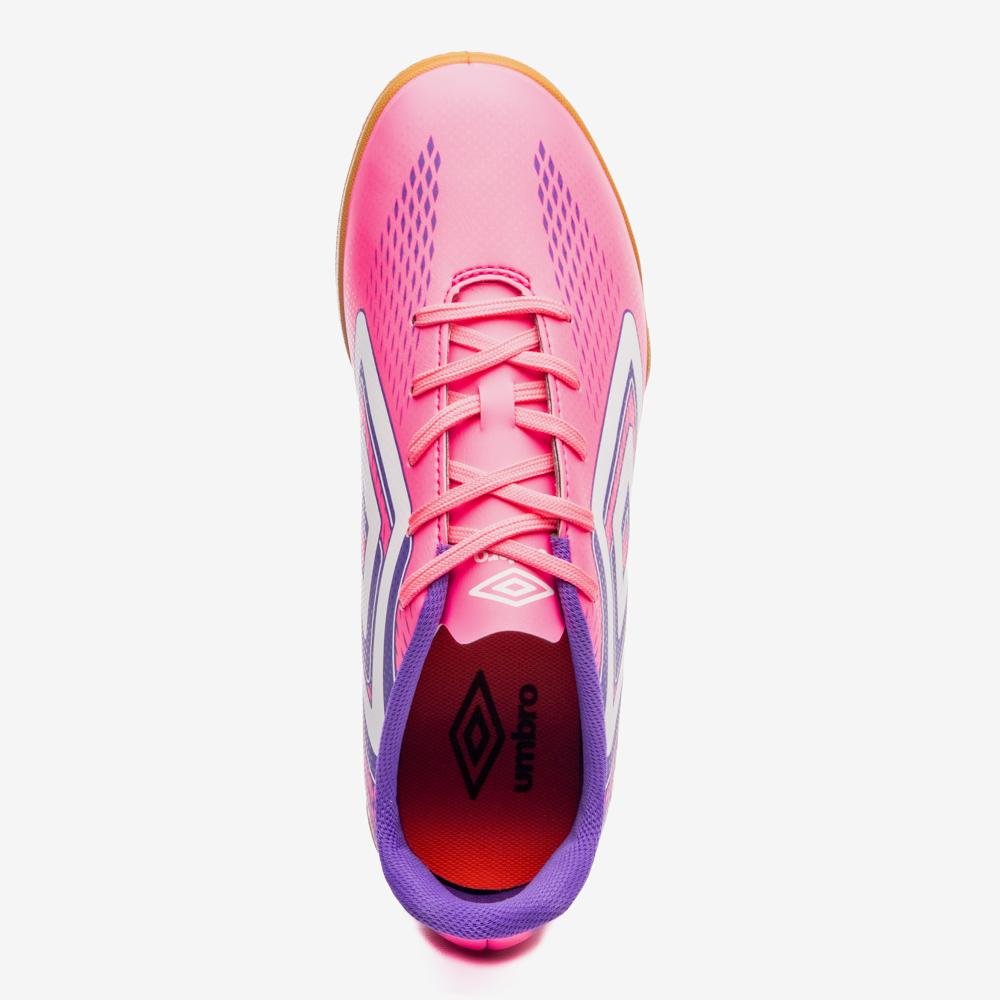 Chuteira Futsal Umbro Fast Ii Rosa/Roxo 4