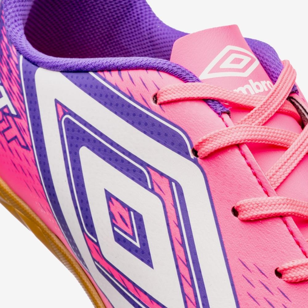 Chuteira Futsal Umbro Fast Ii Rosa/Roxo 7