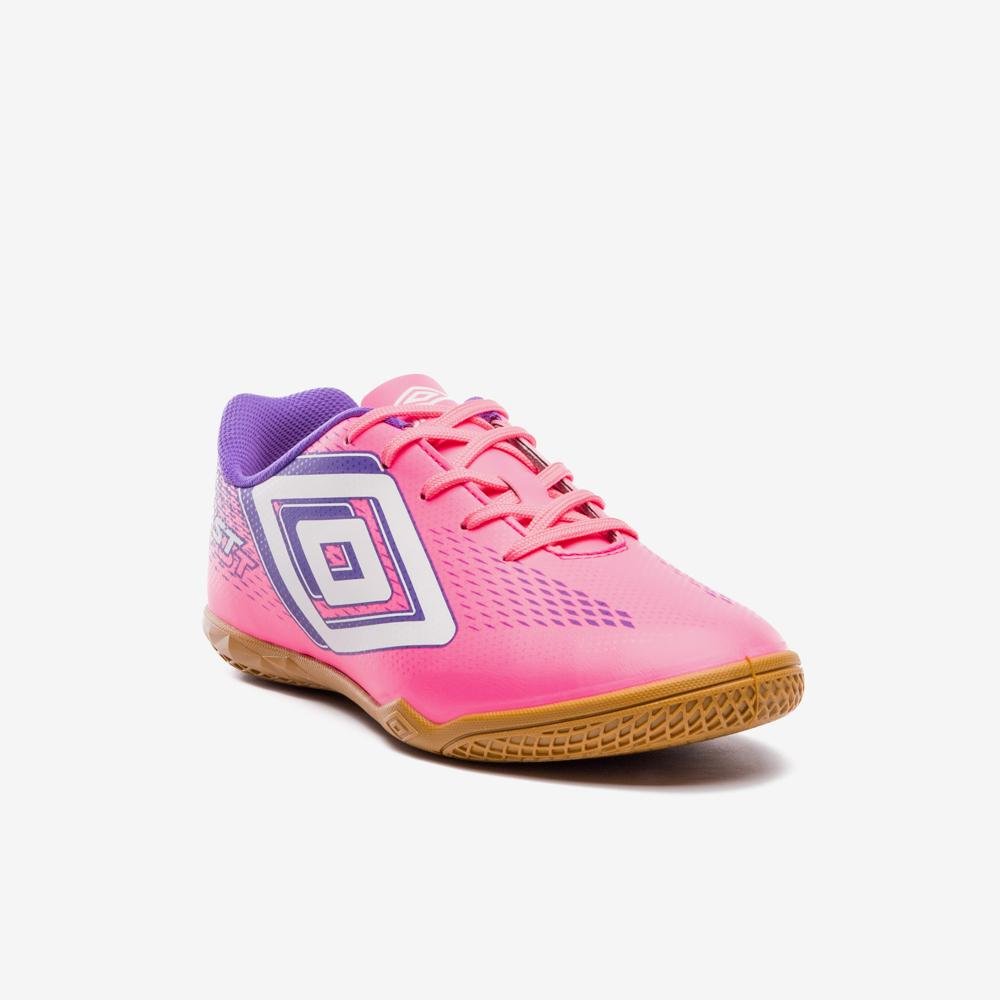 Chuteira Futsal Umbro Fast Ii Rosa/Roxo 3