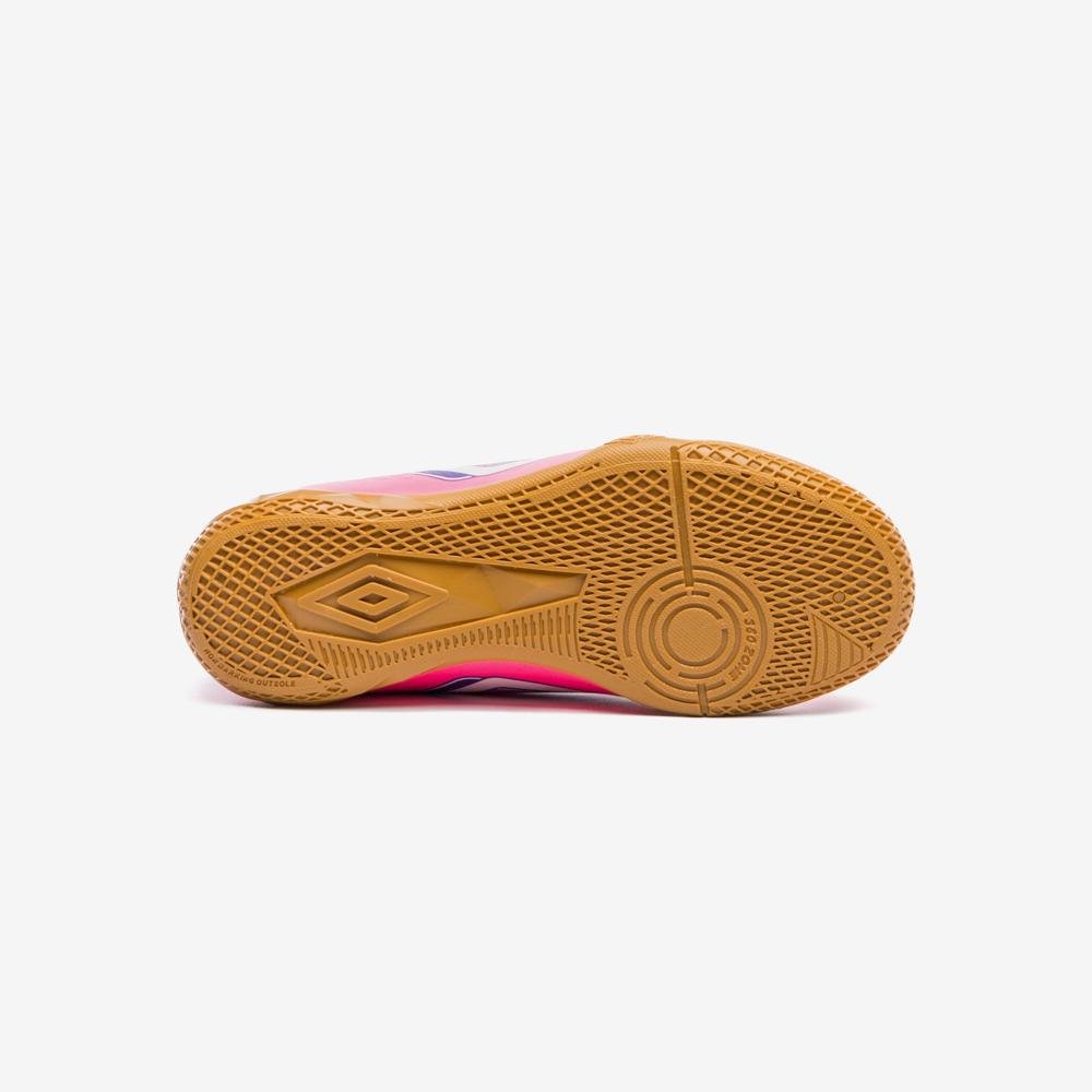 Chuteira Futsal Umbro Fast II Jr Rosa/Roxo 5