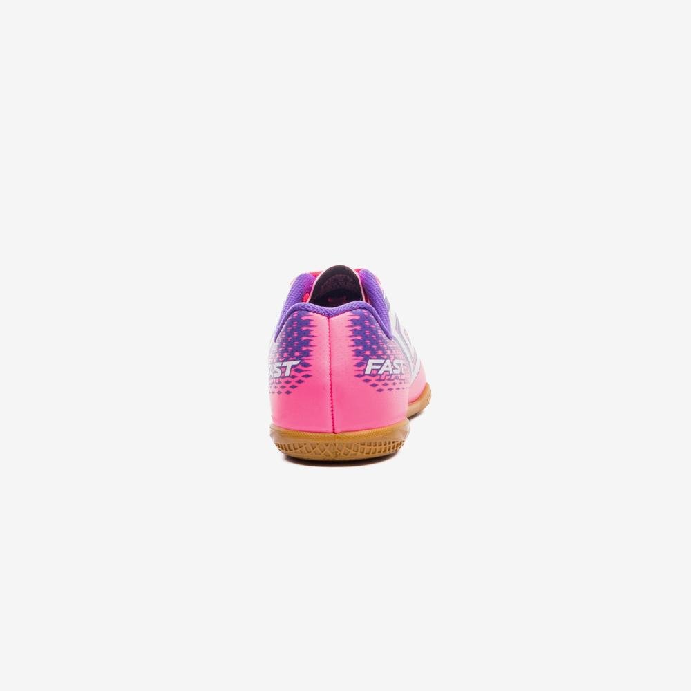 Chuteira Futsal Umbro Fast II Jr Rosa/Roxo 6
