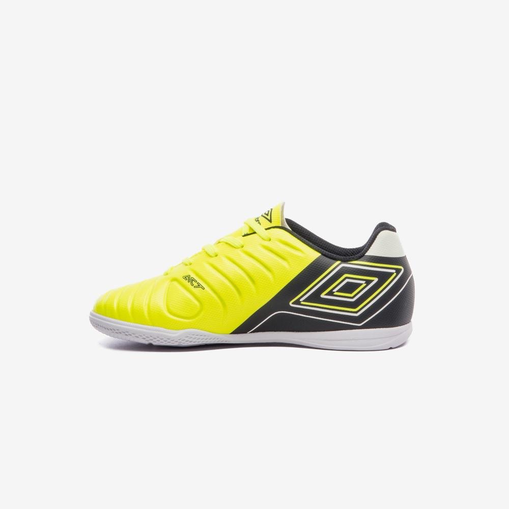 Chuteira Futsal Umbro Fifty Vi Jr Amarelo/Preto/Cinza 2