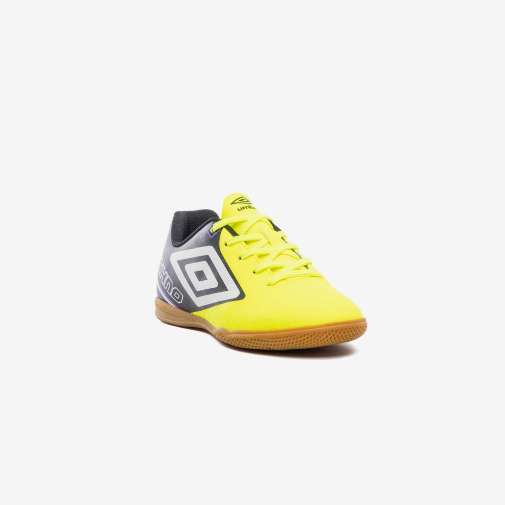 Chuteira Futsal Umbro Techno II Jr Amarelo/Preto 3